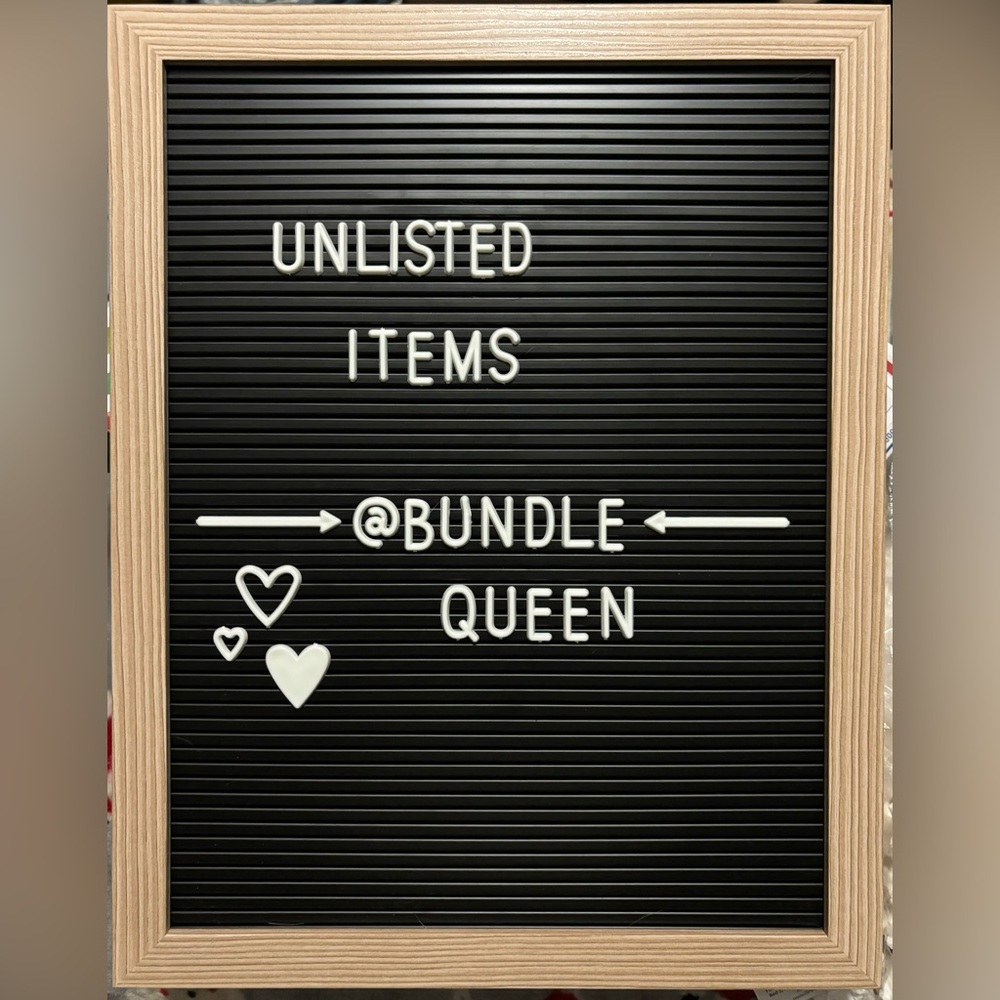Unlisted items a lil this a lil that!